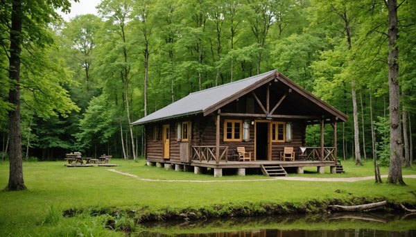 Location lodge insolite dans quartier nature à saint-hilaire-de-riez